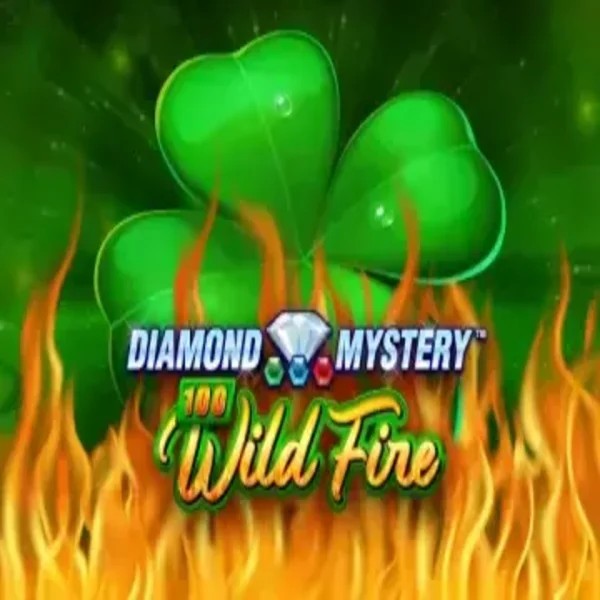 Slots logo of Diamond Mystery 100 Wild Fire from Greentube at Gambloria Casino