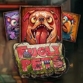 Fugly Pets slot logo by Stakelogic at Gambloria Casino