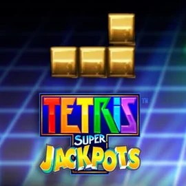 Official Jackpots logo: Tetris Super Jackpots by WMS at Gambloria Casino