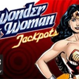 Wonder Woman Jackpots online game logo by Amaya on gambloriacasinoo.es